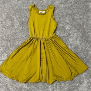 Yellow Sleeveless Dress